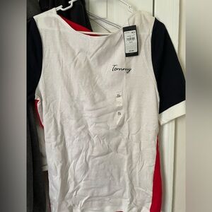Red,white,blue Tommy Hilfiger shirt size XL